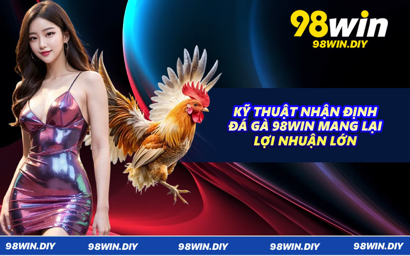 Kỹ thuật nhận định đá gà 98WIN mang lại lợi nhuận lớn